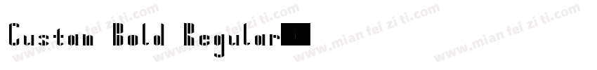 Gustan Bold Regular字体转换